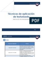 Aplicación de Texturizados