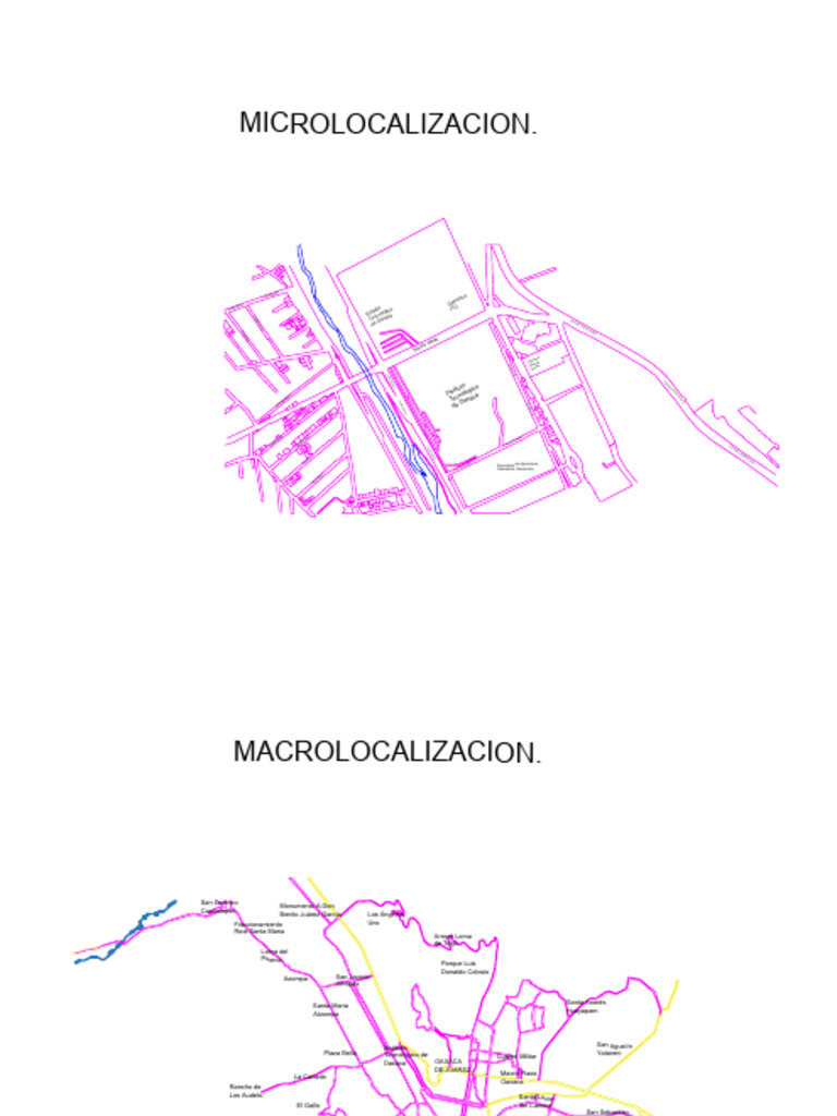 Implan Oaxaca: Macro y Micro Localización | PDF