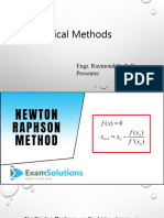 4newton Raphson Method