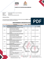 Mantenimiento Preventivo - Aros Pacifico.