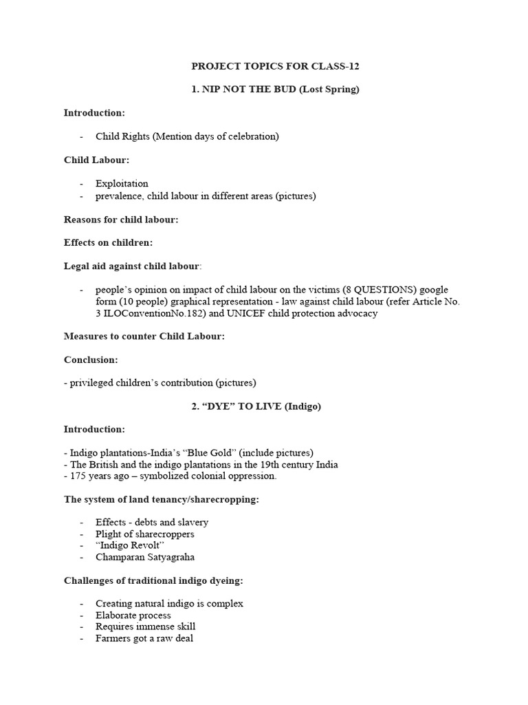 project-topics-for-class-pdf