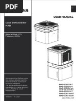 Cube Dehumidifier User Manual