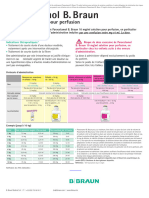 Paracetamol Bbraun HCP FR Poster