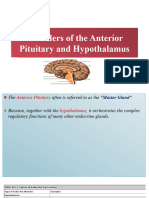 Disorders of The Anterior Pituitary and Hypothalamus