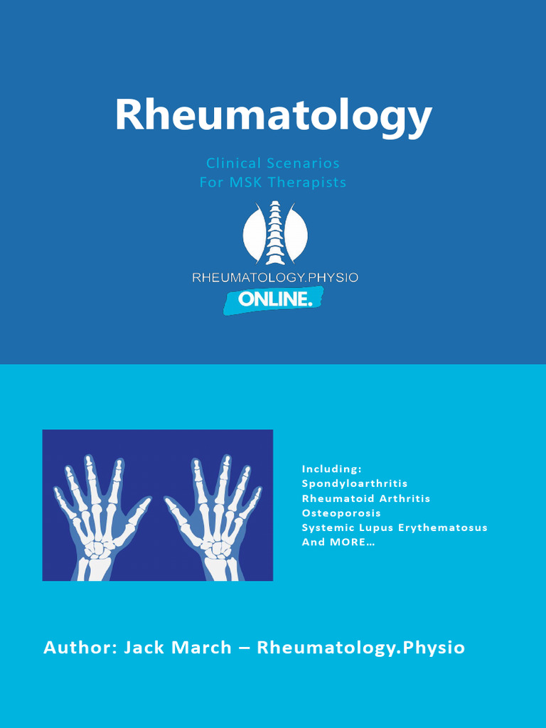 Clinical Scenarios in Rheumatology | PDF | Arthritis | Rheumatoid Arthritis