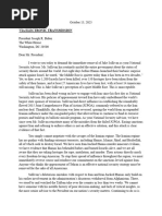 Jake Sullivan Removal Letter