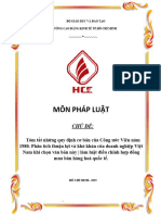 Môn Pháp Luật Nhóm Heniken