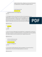 Unidad 7. Programa Interno de Protección Civil