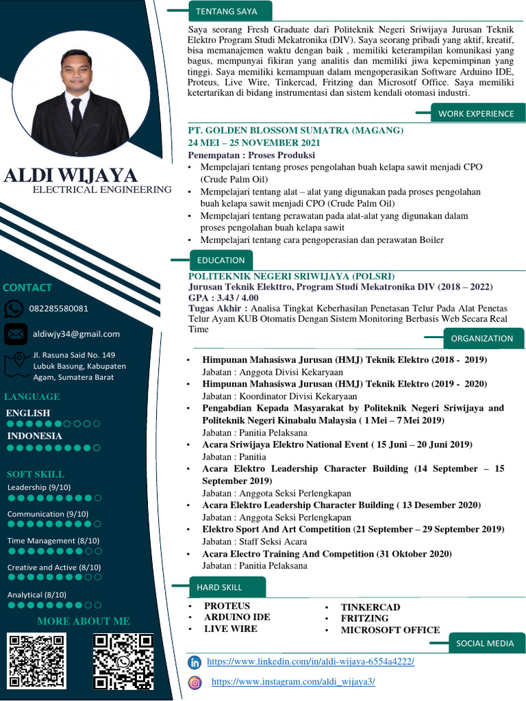 Aldi Wijaya CV | PDF