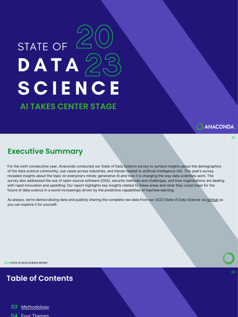 Anaconda 2023 State of Data Science Report | PDF | Artificial ...