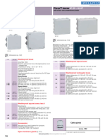 IP 55 - IK 07 IP 55 - IK 07: Plexo Boxes Plexo Boxes