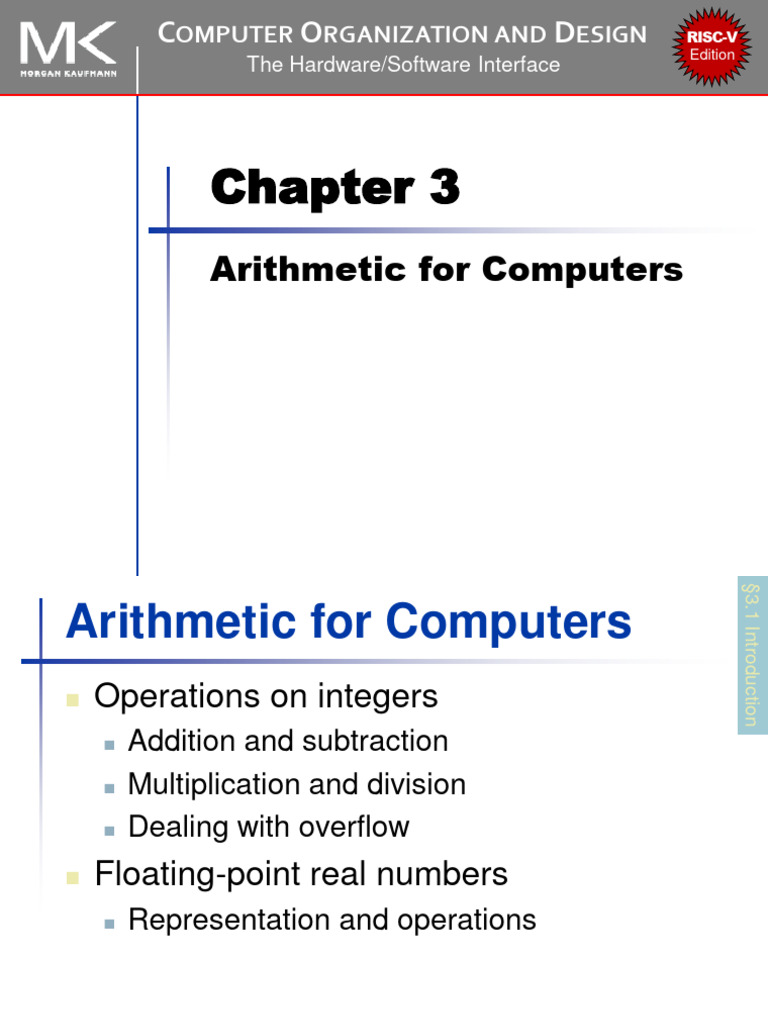 Chapter 03 Risc V Pdf Multiplication Division Mathematics