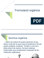 Formulació Orgànica