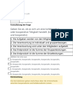 Selbstbewertung 2 Virtuelle Tools