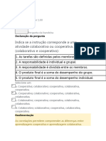 Autoavaliação 2 Ferramentas Virtuais