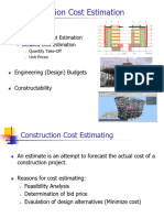 Construction Cost Estimation