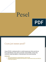 Pesel Regon