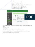 Como Controlar Banda de Internet de PCs Na Rede