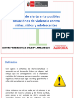 Señales de Alerta