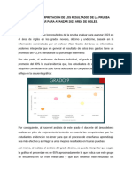 Análisis e Interpretación de Los Resultados de La Prueba Evaluar para Avanzar 2023 Área de Inglés