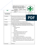 Sop Pemantauan Status Fisiologis Selama Rujukan