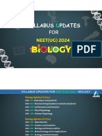 NEET PPT Biology Syllabus