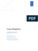 Case Diagnosis MH Assignment 2