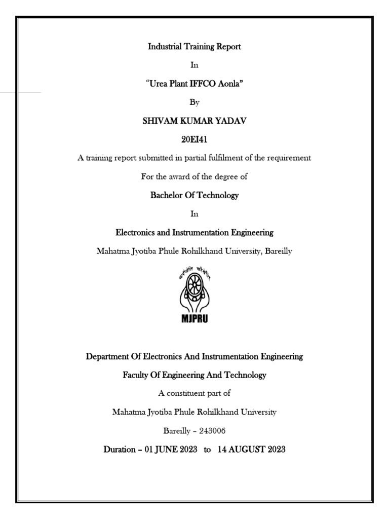 iffco-training-report-file-full-pdf-thermocouple-pressure-measurement