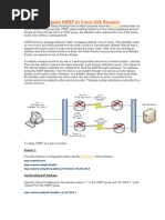 How To Configure HSRP in Cisco IOS Routers