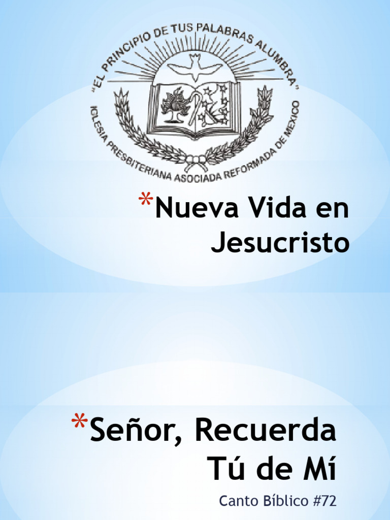 072 Señor, Recuerda Tu de Mi | PDF | Deportes y actividades al aire ...