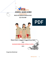 Modul Ajar Guru (Anggah-Ungguh) 2 Kls 8 SMSTR 1 Terbaru 7242023