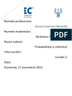 Livrabil 2 Probabilitate Și Statistici.