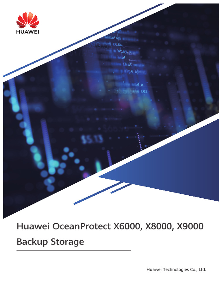 Huawei OceanProtect Backup Storage Data Sheet | PDF | Backup | Solid ...