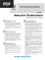 Prova Banco Do Brasil Tecnologia Da Informação