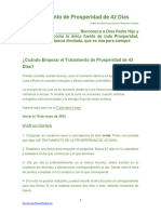 Tratamiento de Prosperidad de 42 Días