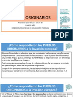 4° año PUEBLOS ORIGINARIOS