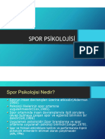 Spor Psikolojisi PDF