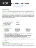 Ibilolia New CV PDF