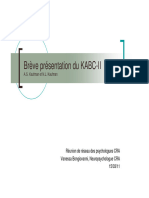 PDF - Presentation KABC II