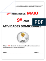 3º Maio: Roteiro de ANO