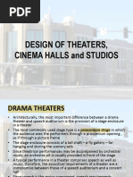 Design of Theaters, Cinema Halls and Studios