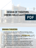 Design of Theaters, Cinema Halls and Studios