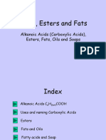 Unit 2 Acids Esters Fats