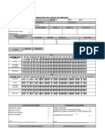 Registro de Horas de Serviço