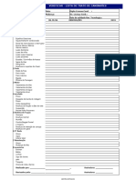 Lista de Verificação Do Trato de Caminhões