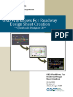 ORD Workflows For Roadway Design Sheet Creation