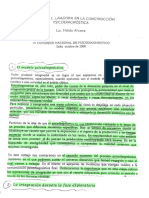 ALVAREZ - Lectura Integradora en La Construcción Psicodiagnóstica