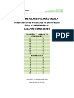 Gabarito Homologado 2023.1 Prova Oficial