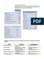 Exercícios de Administração Financeira 1