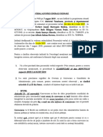 Redeschiderea Proces-Verbal Al Adunării Generale Ordinar - Asociație